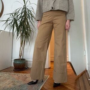 Rachel Comey camel wide-leg trouser